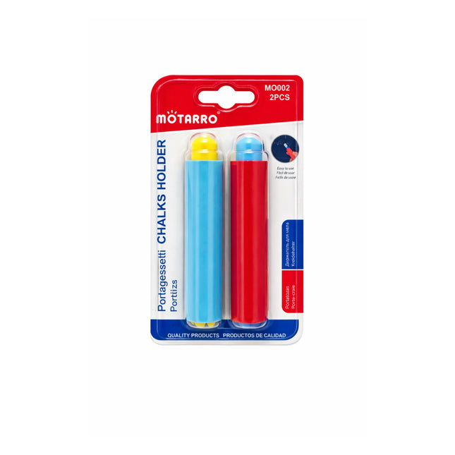 MOTARRO chalk holder packaging with two chalks on a white background