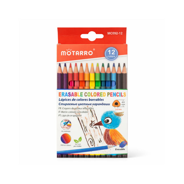 The product of Motarro Erasable Colored Pencils