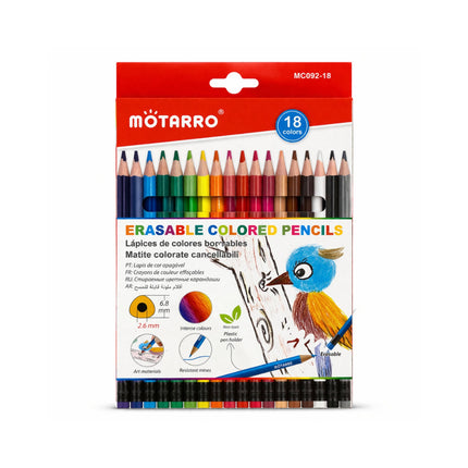 The product of Motarro Erasable Colored Pencils 18 Colors 