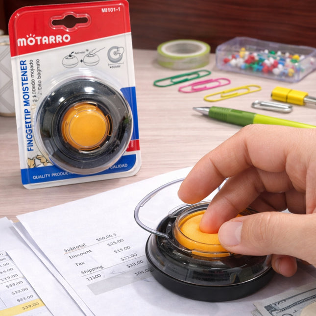 MOTARRO product on a desk with office supplies