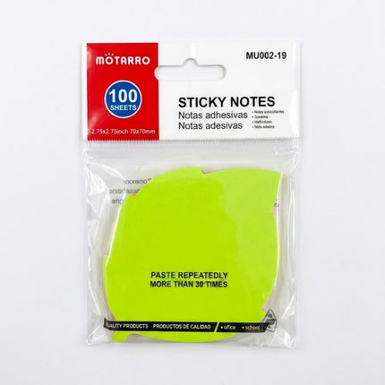 Pack of Motarro sticky notes with a red label on a white background
