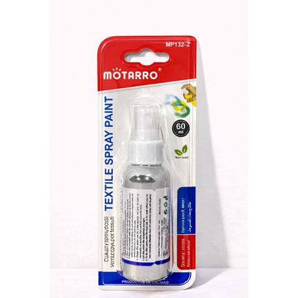 MOTARRO textile spray paint bottle with packaging on a white background