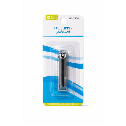 Nail clipper in packaging with 'italo' branding on a white background