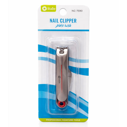 Nail clipper in packaging with Italo branding on a white background