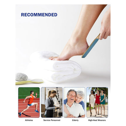 Advantages of using Nefoume Double-Sided Wooden Foot File