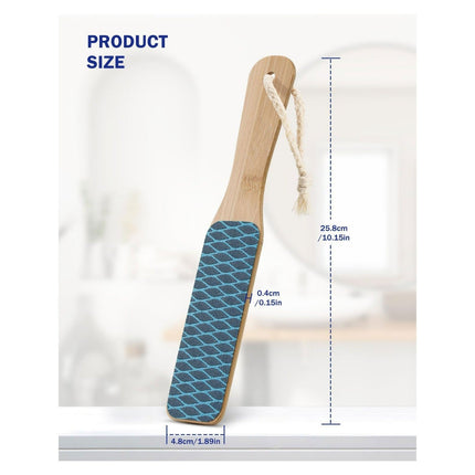 Nefoume Double-Sided Wooden Foot File is good for footcare