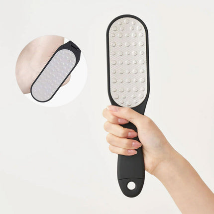 Nefoume Double sided Stainless Steel Foot File availabe on qasrjamal store