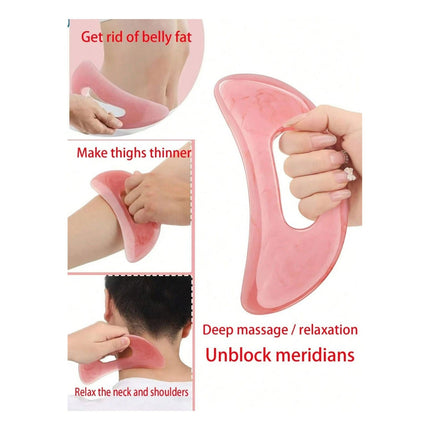 Key Benefits of using Nefoume Resin Gua Sha Massage Tool 