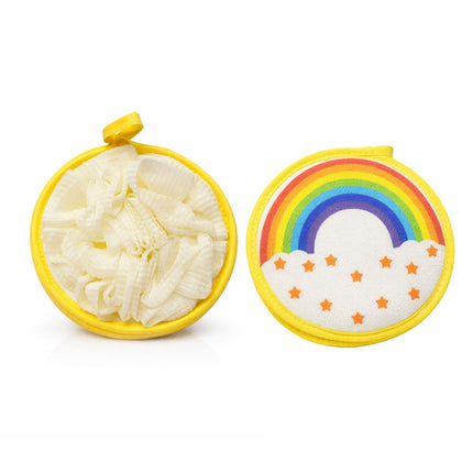 The product of Nefoume Round Bath Sponge
