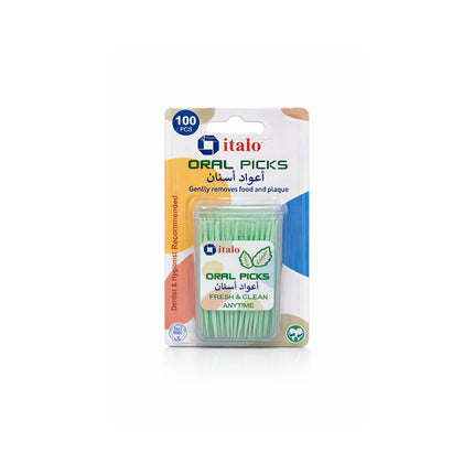 Italo oral picks packaging on a white background
