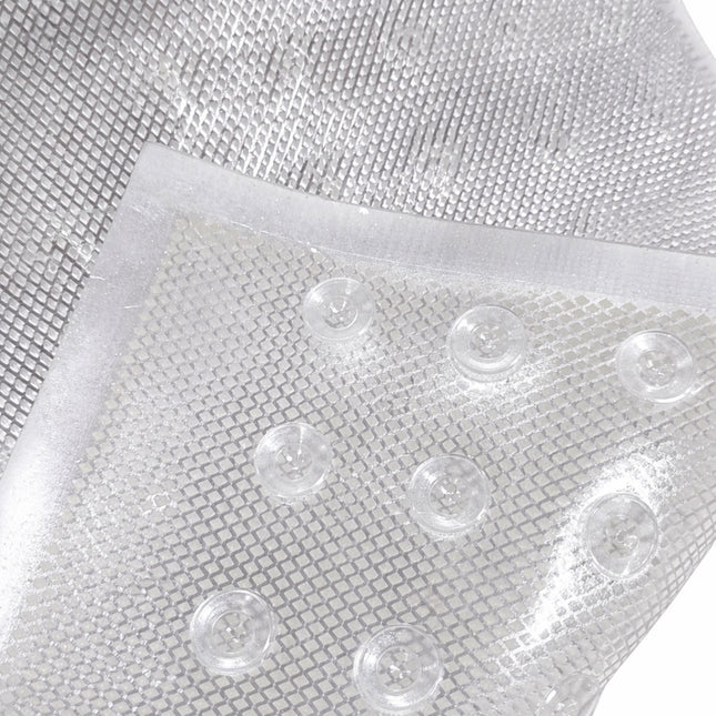 Clear silicone gel pads on a textured gray surface