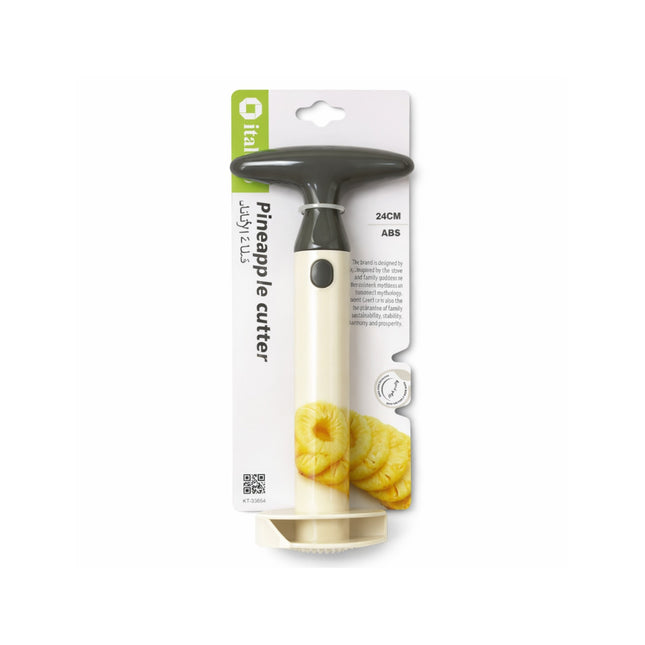 Pineapple cutter with packaging on a white background