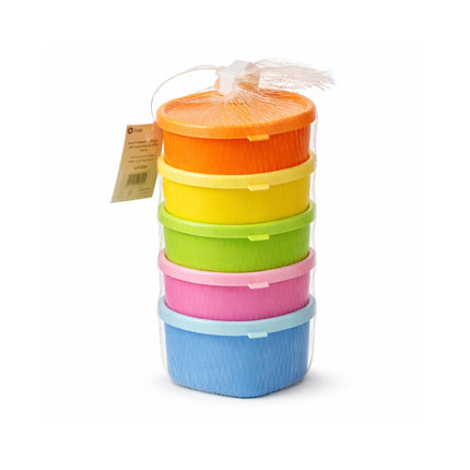 the product of Plastic Lunch Box Set (5 Pieces) -LN-2320
