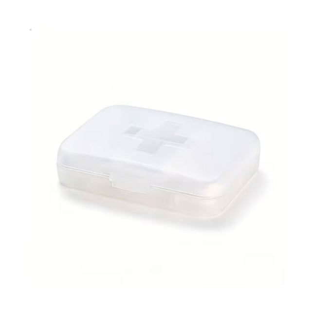 White rectangular case on a white background