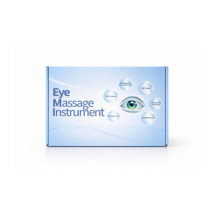Box of Eye Massage Instrument on a white background