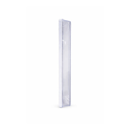 Rectangular light fixture on a white background