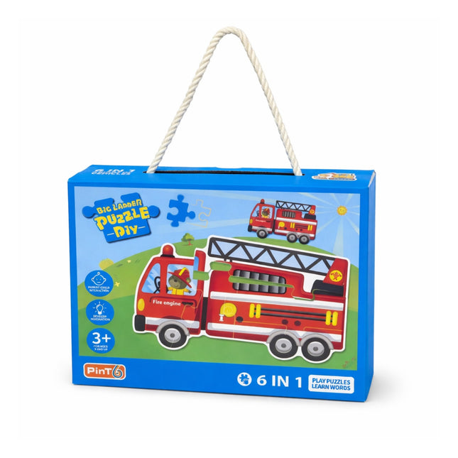 the product of Puzzle & Play Fire Engine 6 in 1 - MU380-1