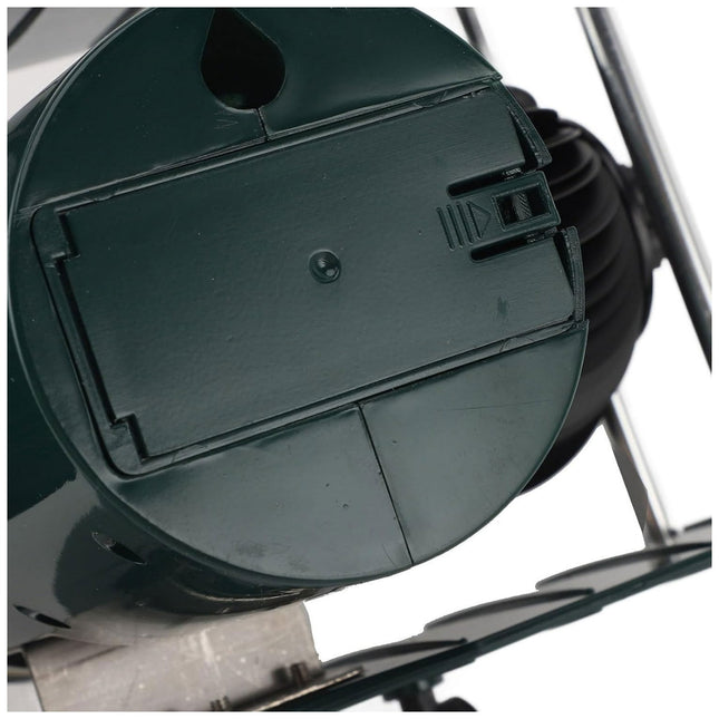 Close-up of a black plastic component on a motorcycle