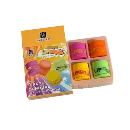 Key Benefits of using Roseberry Happy Lip Mask 4Pcs