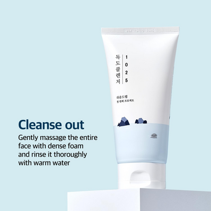 Round Lab 1025 Dokdo Cleanser- Perfect for all skin types