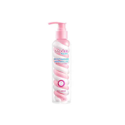 The Product of SADOER Nicotinamide Marshmallow Body Lotion