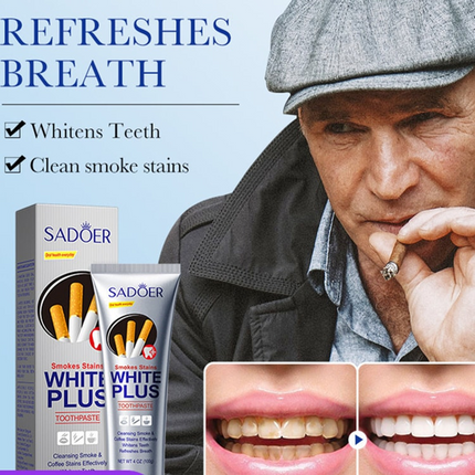 Advantages of SADOER Smokes Stains White Plus Toothpaste