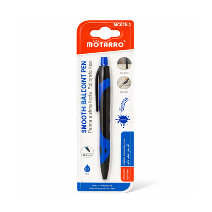 Mötarro smooth ballpoint pen packaging on a white background
