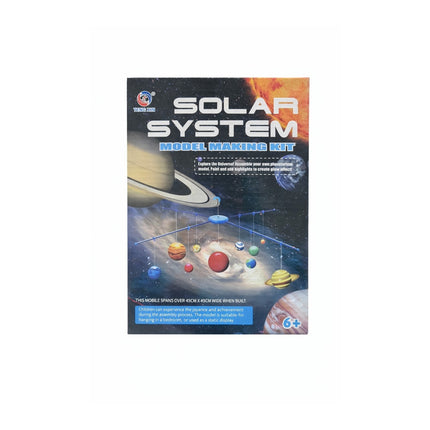 Solar System model making kit packaging on a white background