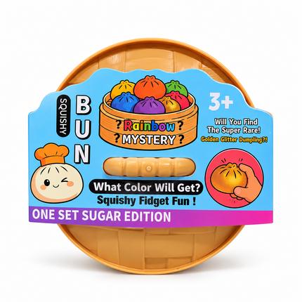 Squishy Bun Rainbow Mystery