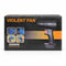 Box of a 'Violent Fan' with a black handheld device on a white background