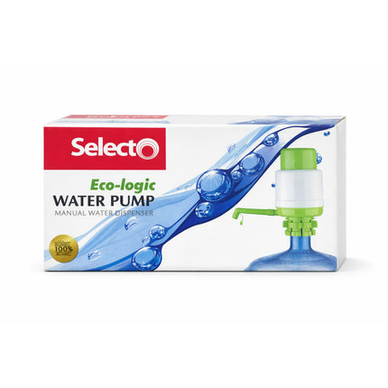 Selecto Eco-Logic water pump packaging on a white background
