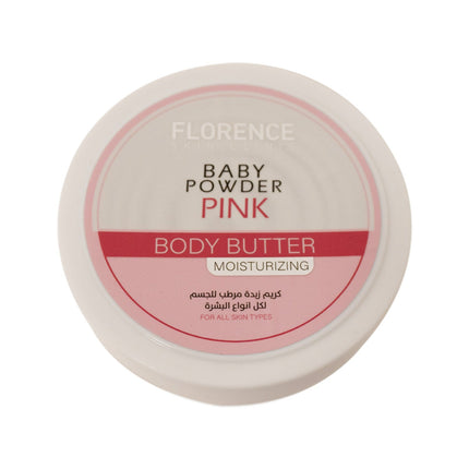 Florence Baby Powder Pink Body Butter - 200ml