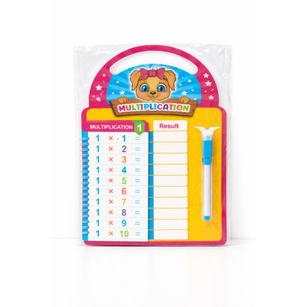 Reusable Multiplication Workbook -MU172-2
