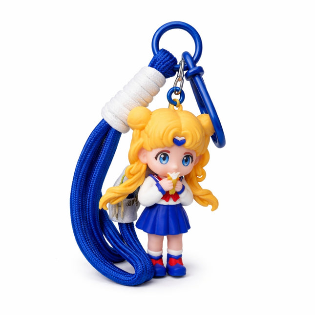 Cute Anime Girl Keychain - KEY-291