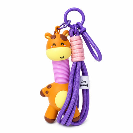 Cute Giraffe Keychain -KEY-298
