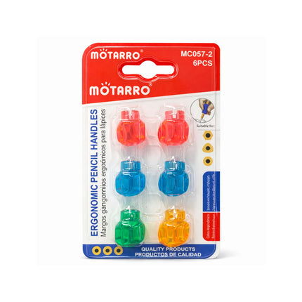 Pencil Grip Set (6 Pieces) -MC057-2