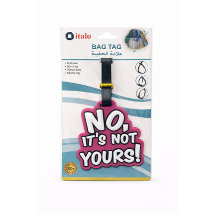 Italo Funny Travel Bag Tag-BT-012