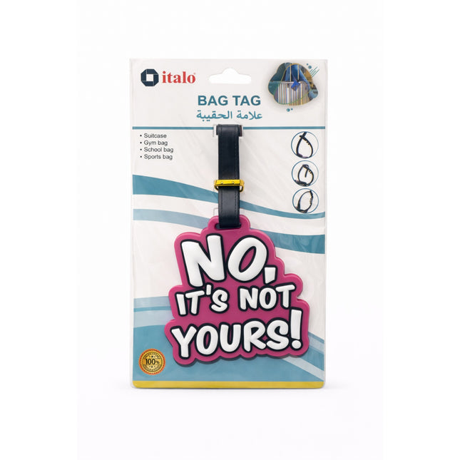 Italo Funny Travel Bag Tag-BT-012
