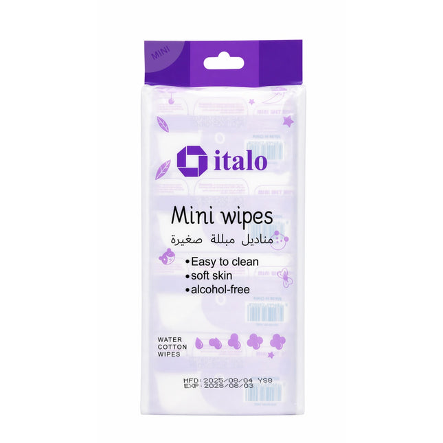 Travel Size Wet Wipes (8pcs x 8 pack) - WP-23002