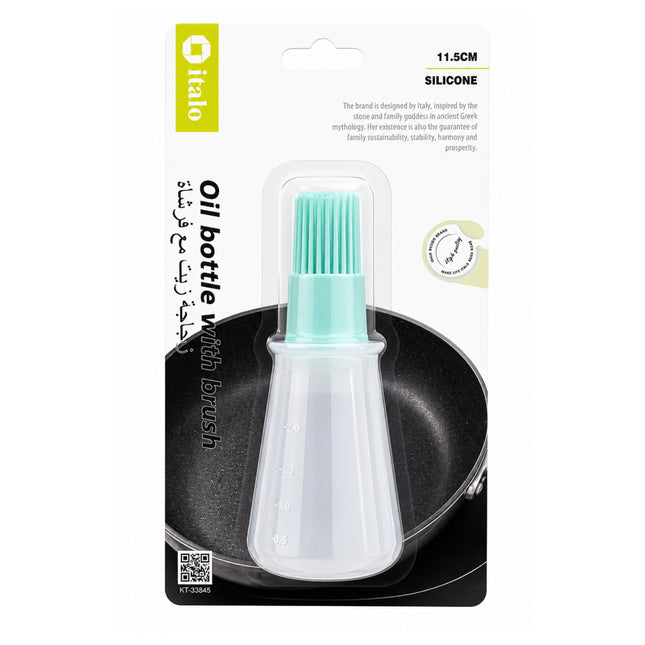 2-in-1 Oil Bottle & Basting Brush -KT-33845