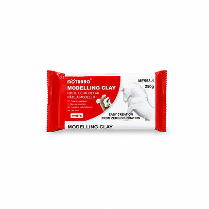 Motarro Modelling Clay White 250g - ME553-1