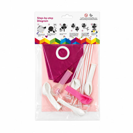 Italo DIY Pink Balloon Bouquet Kit - 21pcs PT-1347