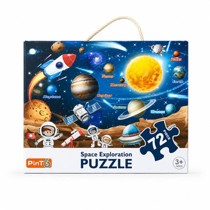 Space Exploration Puzzle - 72 Pieces, Ages 3+ - MU380-15