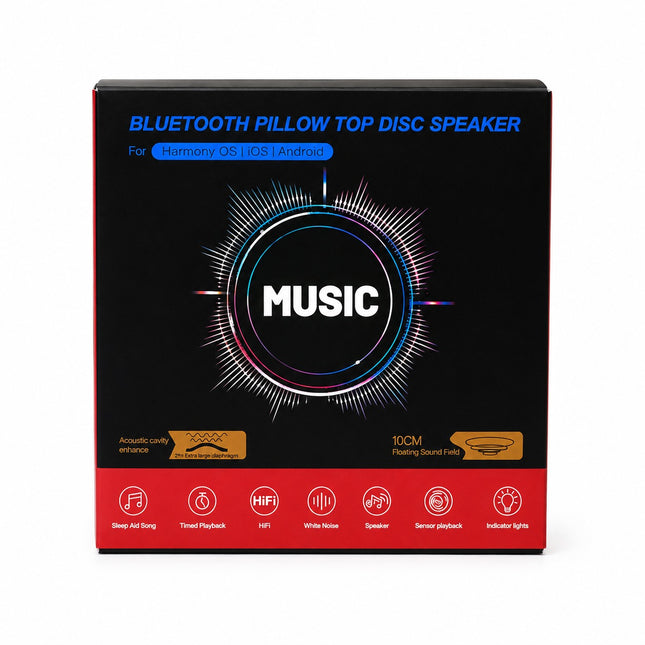 Bluetooth Pillow Top Disc Speaker