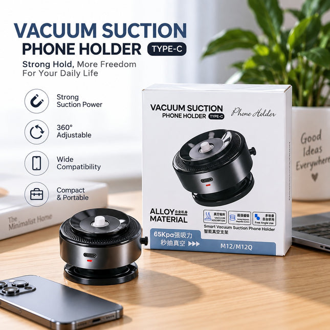Vacuum Suction Phone Holder M12/M12Q