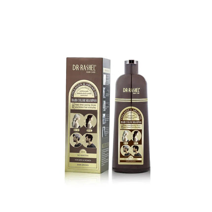 Dr.Rashel Collagen And Argan Oil Hair Color Shampoo  - 400ml