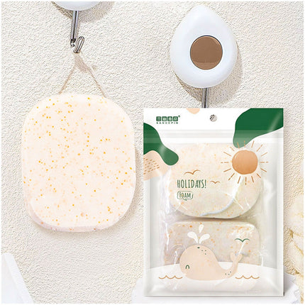 Facial Cleansing Puffs - 2pcs (SD-1609)