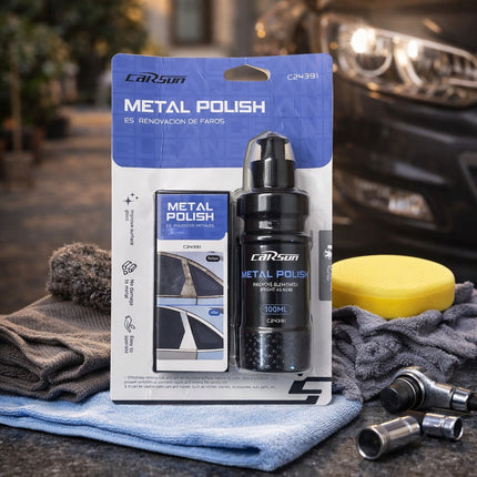 Metal Polish Remove Blemishes Bright As New 100ml -C24391