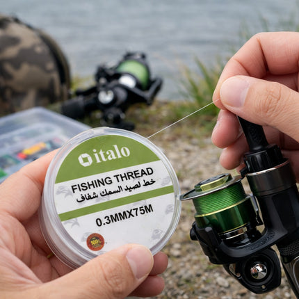 Clear Fishing Line 0.3mm 75m -FH-030