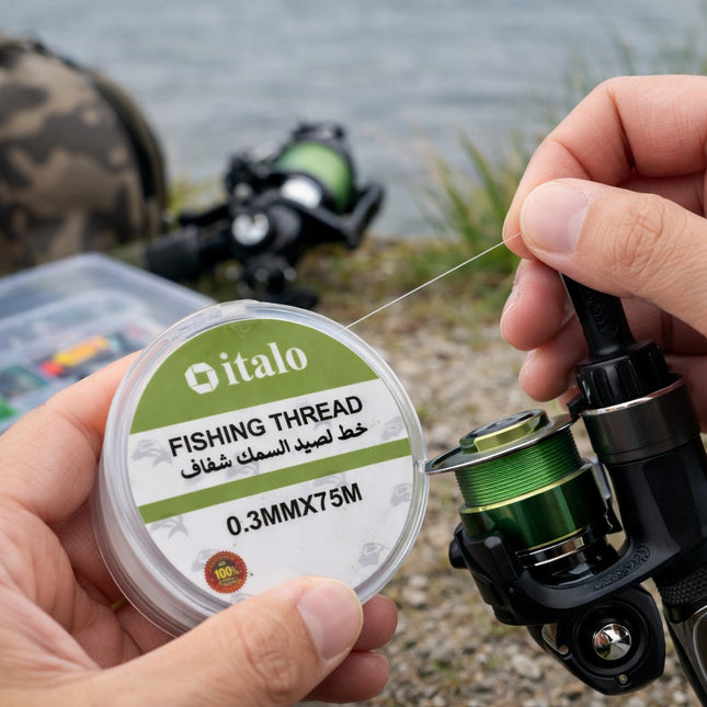 Clear Fishing Line 0.3mm 75m -FH-030
